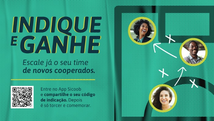 No momento você está vendo “Indique e ganhe”: Sicoob lança campanha que paga R$ 50 por cada nova adesão